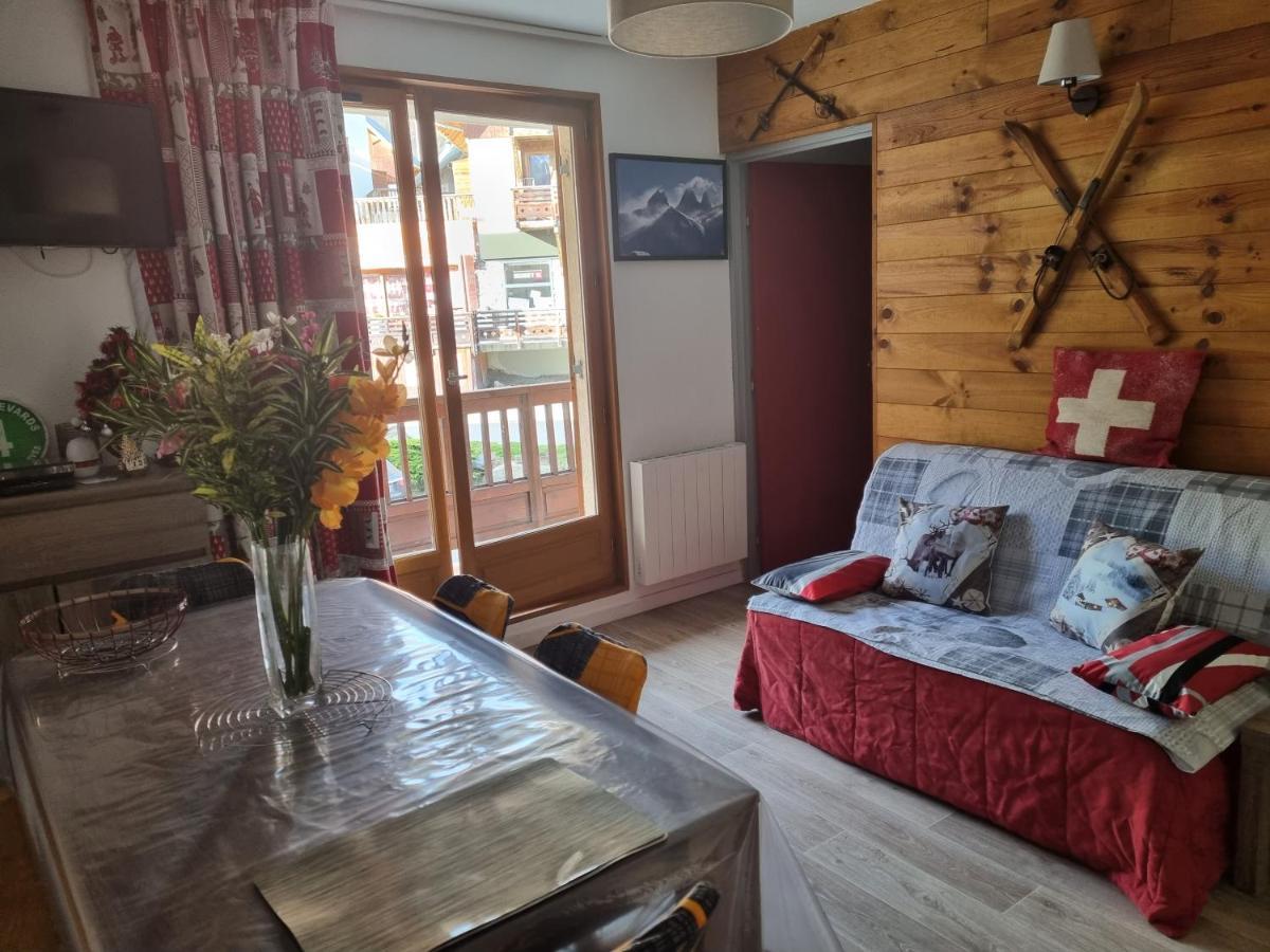 Agreable Appartement De 6 Pers Au Pieds Des Pistes ,Wifi Gratuit A Saint-Sorlin-D'Arves Labelise 3 Etoiles Au Gite De France 외부 사진